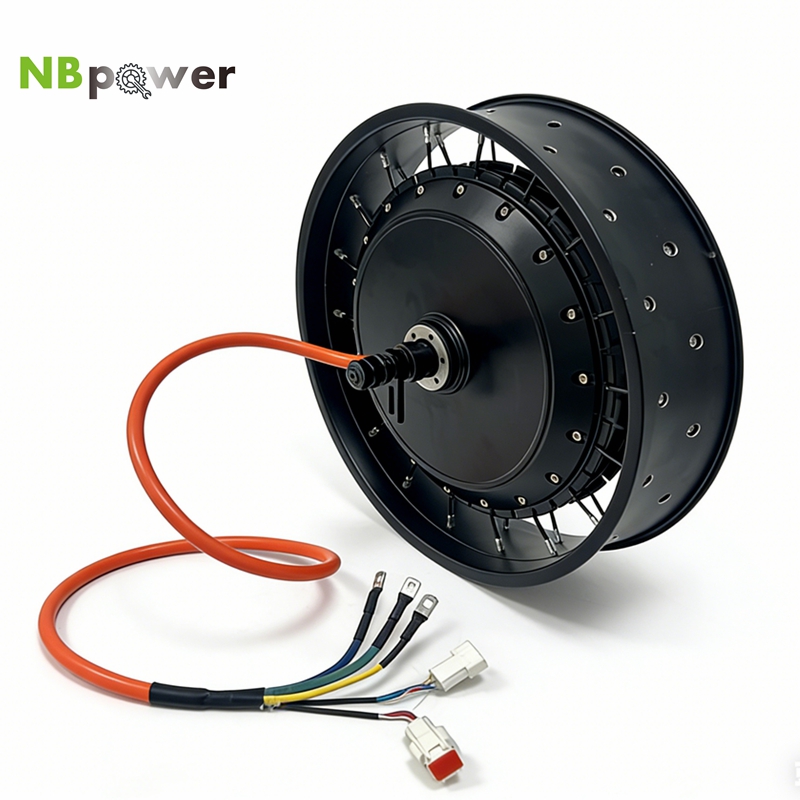 NBpower/QS 273 40H 48-96V 定格72 - 72V 8000W Brushless Hub Motor のレビューと価格